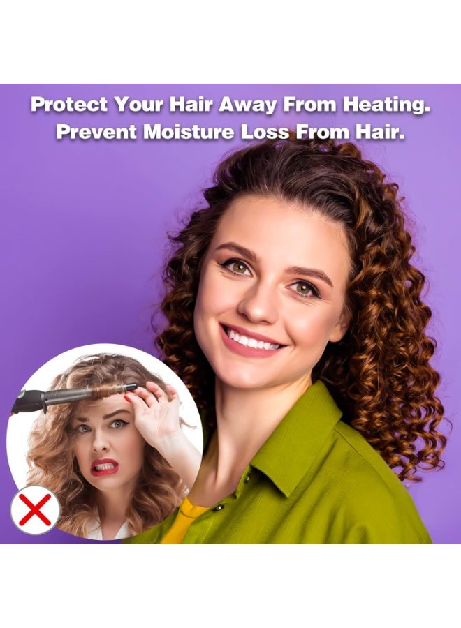 مكواة تجعيد الشعر، عبوة من 10 بكرات، إسفنجة تجعيد مرنة - Image 5